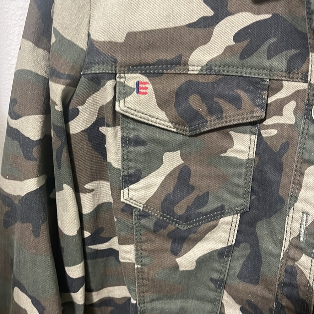 Camo Jean Jacket - Picture 3 of 5
